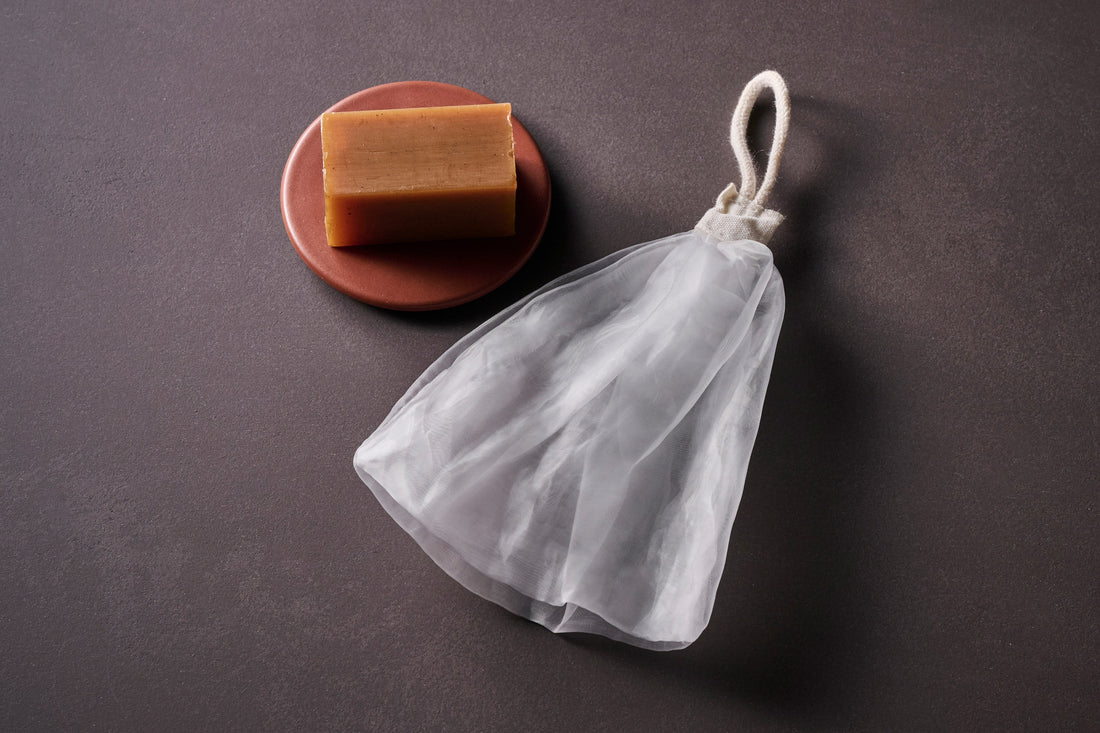 POTOロゴ入り泡立てネットプレゼント